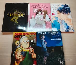 Lotto di manga vari