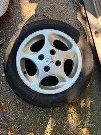 Cerchi 106 gti con pirelli p1 al 98%