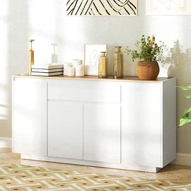 credenza NUOVA mobile bianco ingresso soggiorno