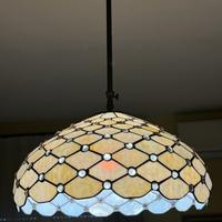 Lampadario in vetro Tiffany