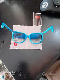 Ray ban cats turchese con astuccio