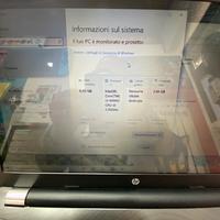 Hp notebook I3 in garanzia