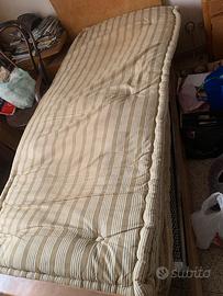 Materasso in lana 198x85x10 cm