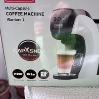 Macchina caffè 4 tipi di capsule + caffè macinato