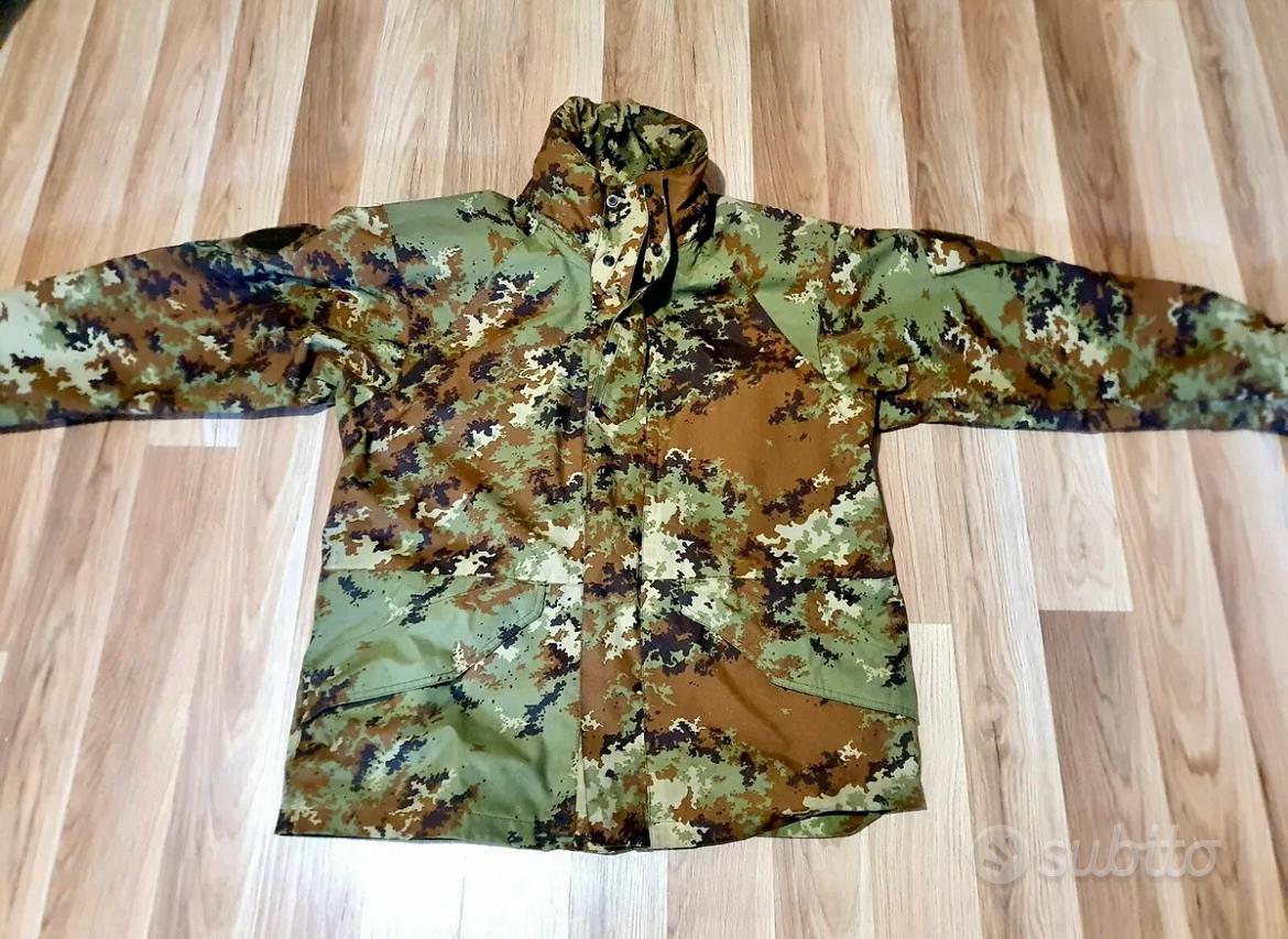 Goretex Vegetato Esercito tg. 48, giacca e panta - Abbigliamento e