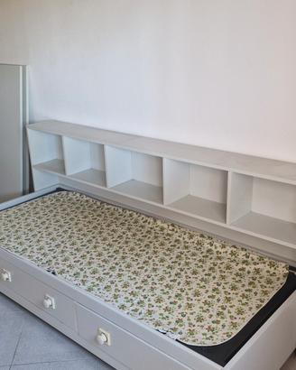 Lettino Singolo con cassettiera e rete