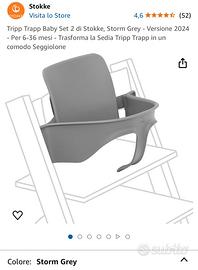 Stokke Baby Set V1 grigio