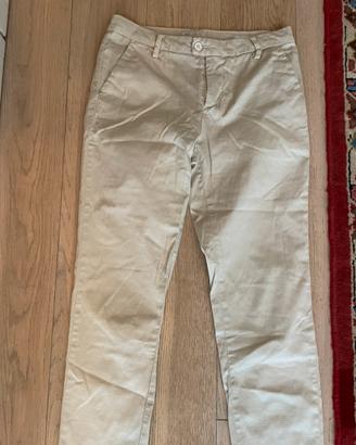 Pantaloni slim fit donna tg 27 michael coal