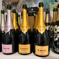 Bottiglie vuote champagne  krug