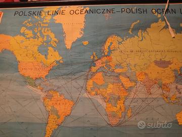 cartina anni 70 polonia