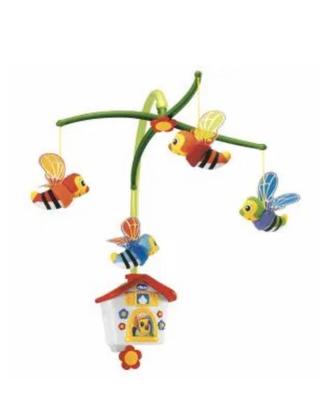 Chicco bee hive cot mobile