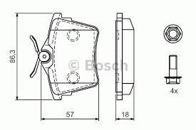 PATTINI BOSCH 0986494095 CITROEN PEUGEOT