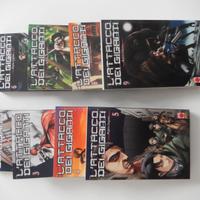 Fumetti Manga "L'attacco dei Giganti"
