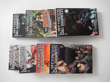 Fumetti Manga "L'attacco dei Giganti"
