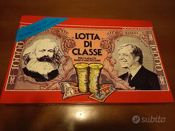 lotta di classe gioco da tavolo vintage 