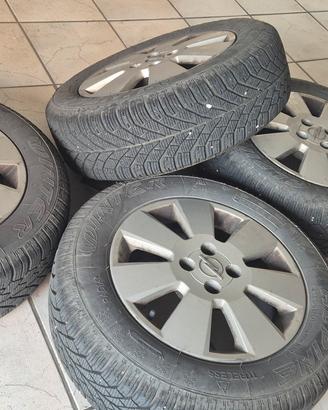 Gomme termiche 185/65r15 su cerchi in lega 