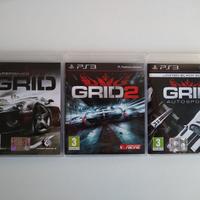 Racedriver grid 1 + grid 2 + grid 3 per sony ps3