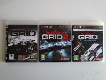 Racedriver grid 1 + grid 2 + grid 3 per sony ps3