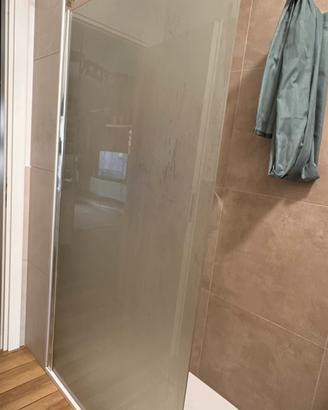 Vetro doccia walk-in opaco privacy