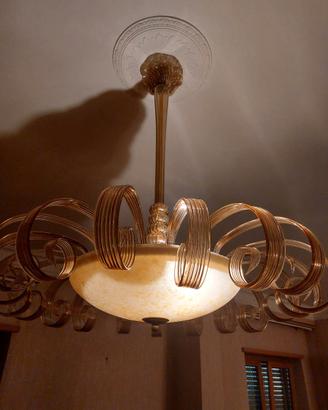 lampadario murano anni 40/50