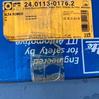 Dischi freno anterior alfa75 alfa90 24.0113-0176.2