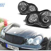 FARI PER MERCEDES CLASSE C W203 00-04 FONDO NERO
