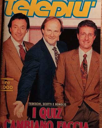 Telepiú con Jerry Scotti, Bonolis, e Tedeschi