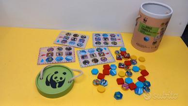 WWF Tombola degli animali, completa di tutte le pa
