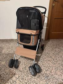 Passeggino per cani e gatti 15 kg