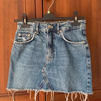 Minigonna jeans