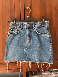 Minigonna jeans