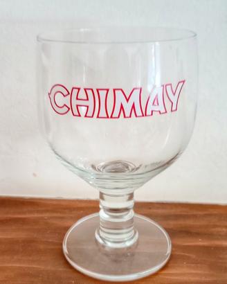 Bicchiere Nuovo Birra Chimay da collezione 