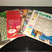 Riviste uncinetto burda mani di fata ricamo filet