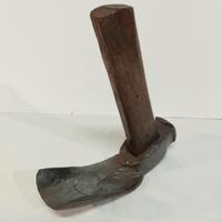Antica zappetta ascia da falegname o bottaio 