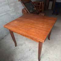 Tavolo a libro in noce