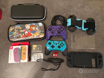 Accessori vari per nintendo switch