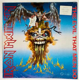 Iron Maiden - The evil that men do - Vinile Nero