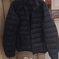 GIUBBINO UOMO DI NYLON CON PIUME BRAND DIADORA