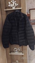 GIUBBINO UOMO DI NYLON CON PIUME BRAND DIADORA