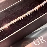 Bracciale Tennis in DIAMANTI di MOISSANITE + GRA