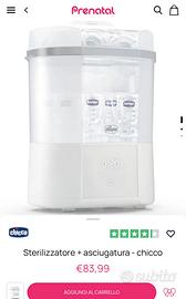 sterilizzatore + Asciugatura Chicco