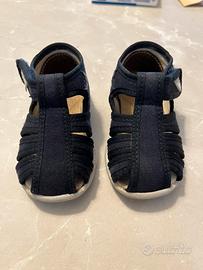 Scarpina bimbo/bimba Balocchi ragnetto blu