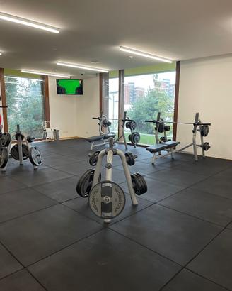 Pavimento Gommato Palestra Mattonelle in Gomma