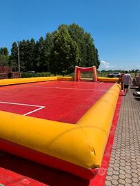 Calcetto saponato con 2 motori