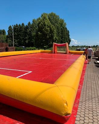 Calcetto saponato con 2 motori