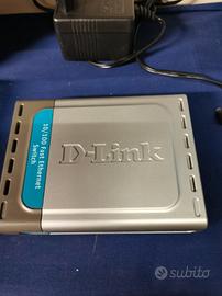 D-LINK DES-1005D 10/100 Fast Ethernet Switch 5 por