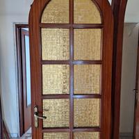 Porta legno e vetro