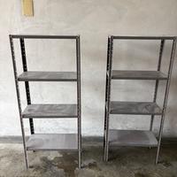 scaffali acciaio verniciati