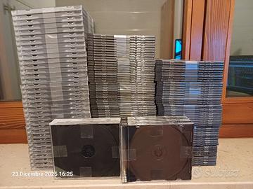 Custodie per cd / dvd in plastica - NO SPEDIZIONE