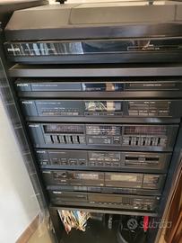 impianto hi-fi vintage anni '80 '90 Philips